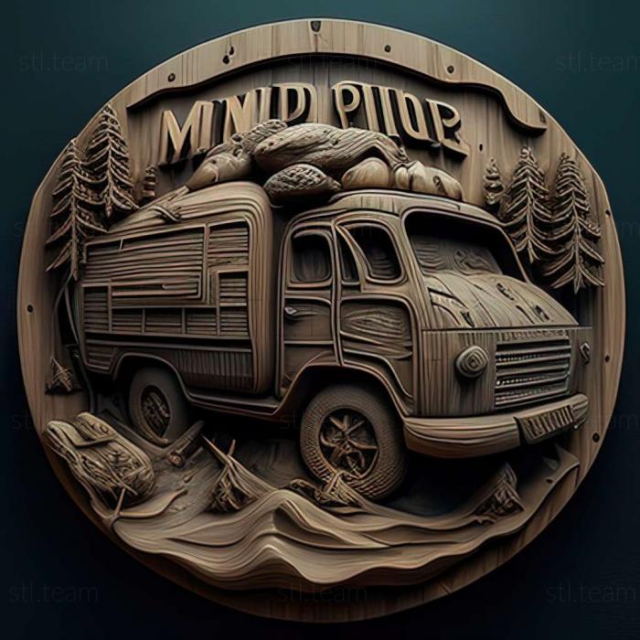 3D model Spintires MudRunner game (STL)